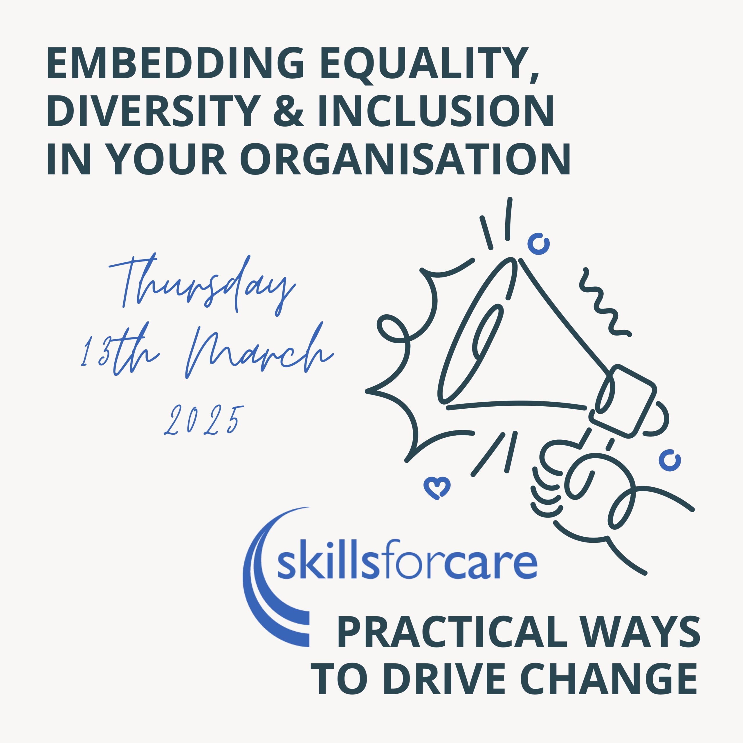 Embedding equality, diversity and inclusion in your organisation ...